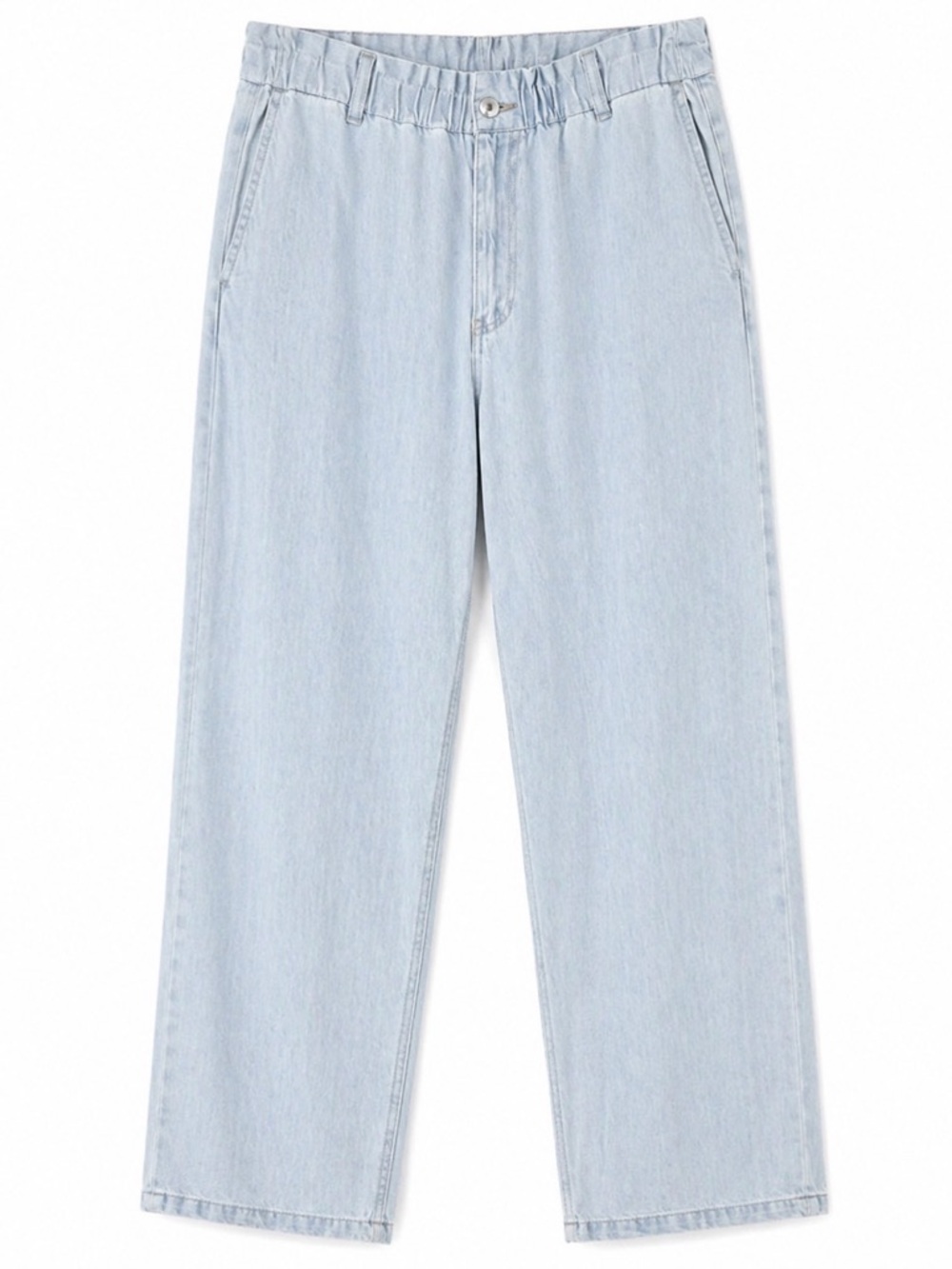 Rag & Bone paperbag pants, women’s size 28”. Light blue, missing tie belt.